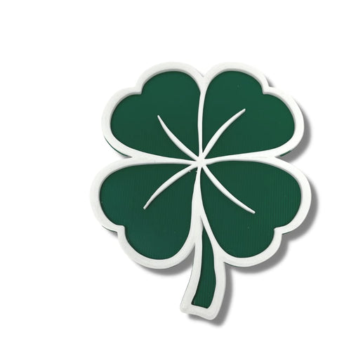 Lucky Four Leaf Clover Fridge Magnet – 7 Inch St Patrick’s Day Decor | Made in USA Chatelet Manufacturing 