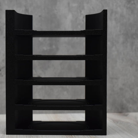 Tumbler Lid Organizer Rack – 5 Slot Lid and Straw Holder | Compatible with Yeti Rambler | Made in USA Chatelet Manufacturing 