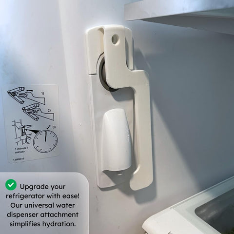 Chatelet Refrigerator Water Dispenser Lever – One-Handed Operation – Slim 2024 Design | Made in USA Chatelet Manufacturing 