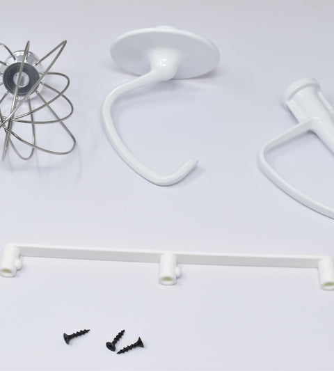 Slim Profile Kitchen Mixer Organizer Mount – Fits All Accessories | Made in USA Chatelet Manufacturing 