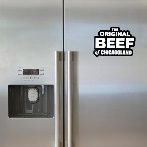 The Original Beef of Chicagoland Decorative Fridge Magnet – TV Show Fan Gift | Made in USA Chatelet Manufacturing 