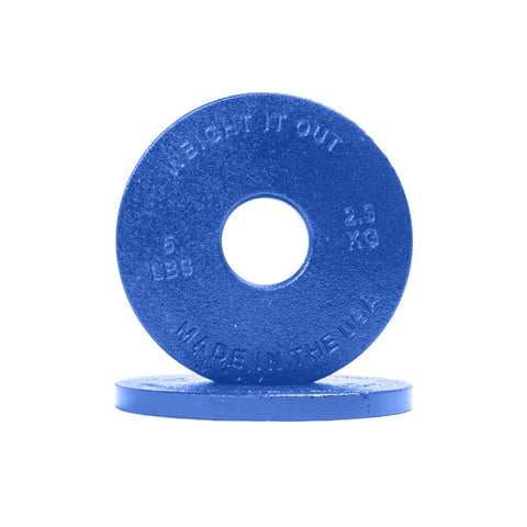 Cast Iron Precision Weight Plate Pairs – Durable Gym Plates | Made in USA Weight It Out 