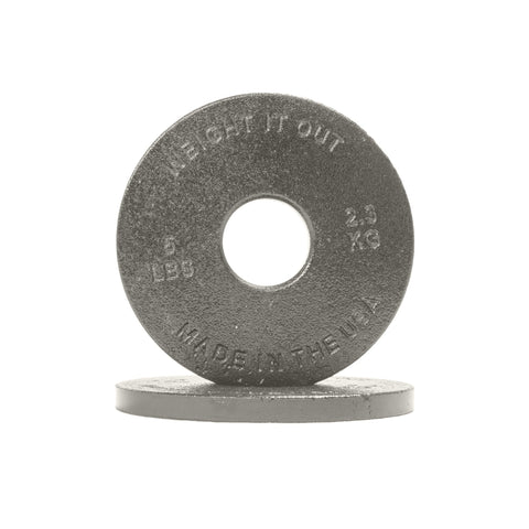 Cast Iron Precision Weight Plate Pairs – Durable Gym Plates | Made in USA Weight It Out 