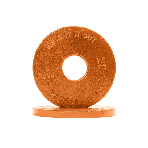 Cast Iron Precision Weight Plate Pairs – Durable Gym Plates | Made in USA Weight It Out 