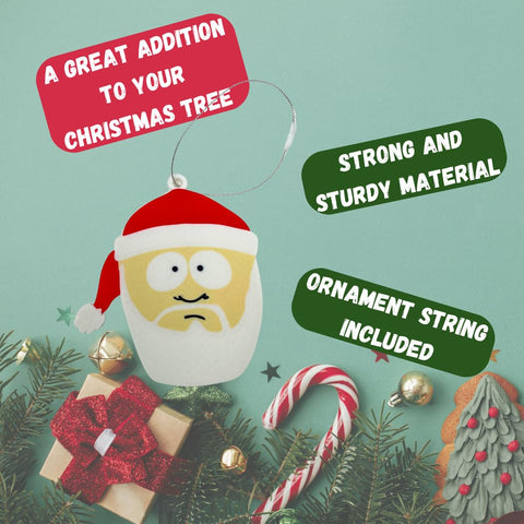Funny Gag Gift Christmas Ornament | Perfect Dirty Santa Gift Holiday Ornament | Made in USA Chatelet Manufacturing 