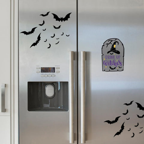Halloween Drink Up Witches Fridge Magnet – 3D Raised Party Decor | Made in USA Chatelet Manufacturing 