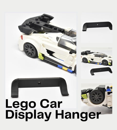 Low Profile Lego Car Display Mounts – Wall Wheel Hangers 3-Pack | Made in USA Chatelet Manufacturing 