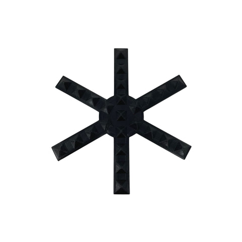 Snowboard Stomp Pad – Snowflake Spike Pattern for Enhanced Grip | Made in USA Chatelet Manufacturing 