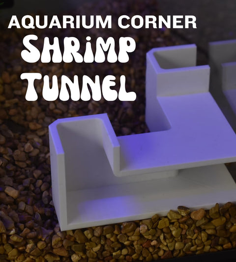 Chatelet Aquarium Corner Tunnel – Fish and Shrimp Hideout | Made in USA Chatelet Manufacturing 