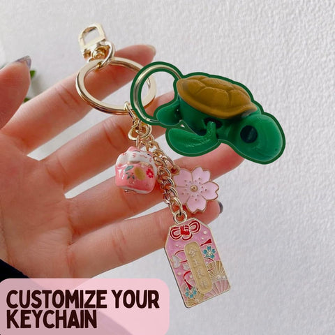 Articulated Baby Pink Axolotl Keychain – Flexible Fidget Toy | Made in USA Chatelet Manufacturing 