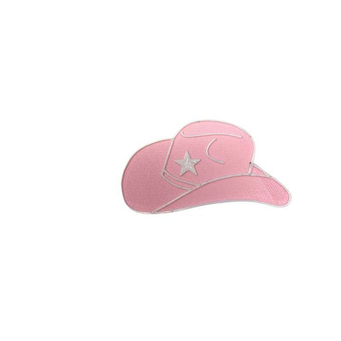 Western Rodeo Tote Bag Charm Pink Cowboy Hat Accessory | Made in USA Chatelet Manufacturing 