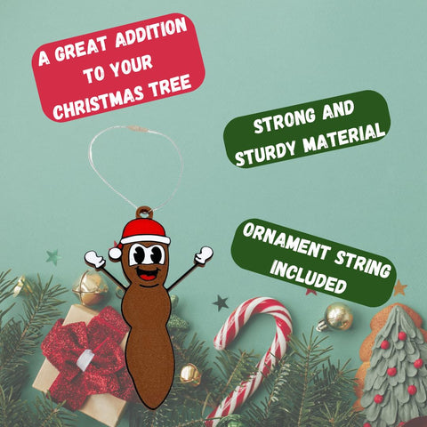 Funny Gag Gift Christmas Ornament | Perfect Dirty Santa Gift Holiday Ornament | Made in USA Chatelet Manufacturing 