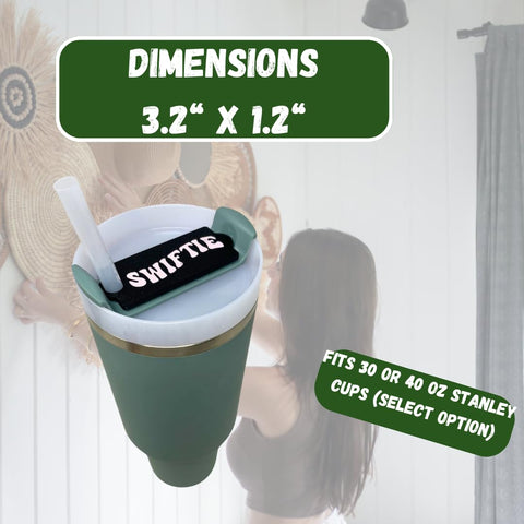 Baglets Slim Topper Charms for Stanley Cups 30 & 40 Oz – Custom Tumbler Accessories | Made in USA Chatelet Manufacturing 