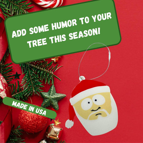 Funny Gag Gift Christmas Ornament | Perfect Dirty Santa Gift Holiday Ornament | Made in USA Chatelet Manufacturing 