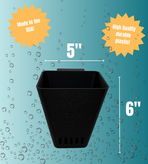REEFSHAPE Aquarium Water Diffuser Funnel – 6 Inch Turbulence Reducer | Made in USA Chatelet Manufacturing 
