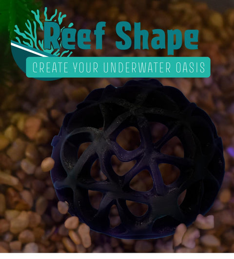 ReefShape Dome Aquarium Hideout – Fish and Shrimp Reef Decor | Made in USA Chatelet Manufacturing 