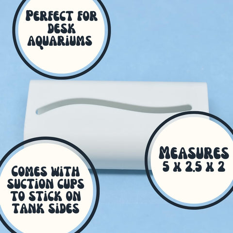 ReefShape Aquarium Tunnel Hide – Betta Fish and Axolotl Habitat | Made in USA Chatelet Manufacturing 