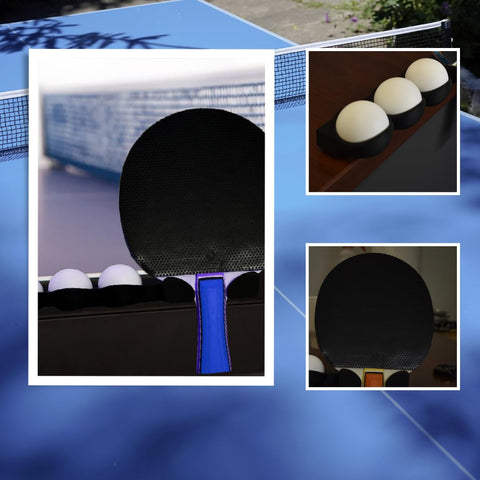 Chatelet Paddle and Ball Organizer – Pack of 2 Ping Pong Table Caddies | Made in USA Chatelet Manufacturing 