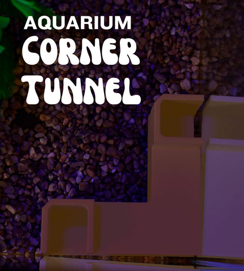 Chatelet Aquarium Corner Viewing Tunnel – Immersive Tank Decor | Made in USA Chatelet Manufacturing 