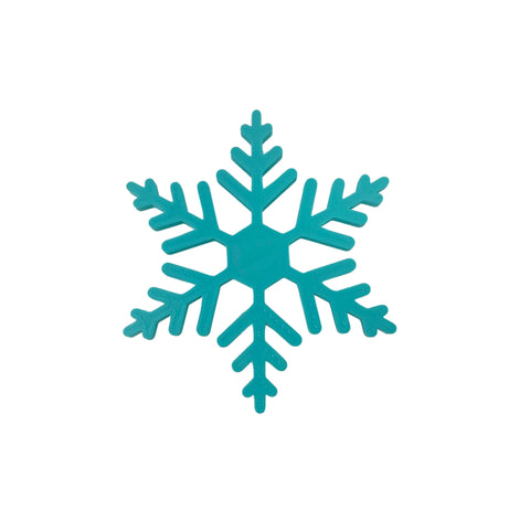 Snowflake Christmas Tote Bag Charm – Durable Plastic Accessory | Made in USA Chatelet Manufacturing 