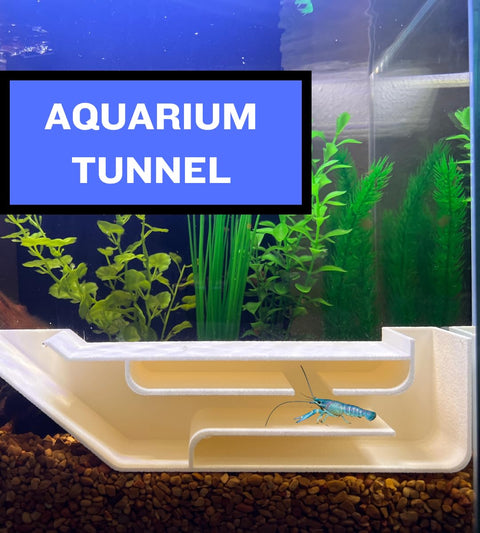 XL Aquarium Underground Tunnel – Fish And Shrimp Hideout – 9.75 Inch | Made In USA Chatelet Manufacturing 