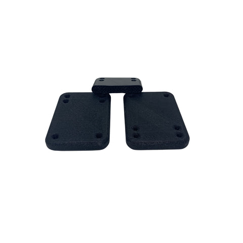1/4 Inch Longboard Skateboard Riser Shock Pads – TPU Lattice Cushioning | Made in USA Chatelet Manufacturing 