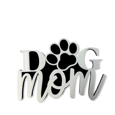 Abstract Dog Mom Bag Charm – Decorative Tote Accessory – Made in USA Chatelet Manufacturing 