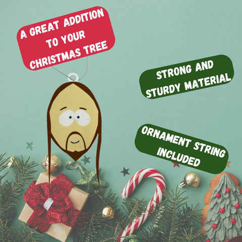 Funny Gag Gift Christmas Ornament | Perfect Dirty Santa Gift Holiday Ornament | Made in USA Chatelet Manufacturing 