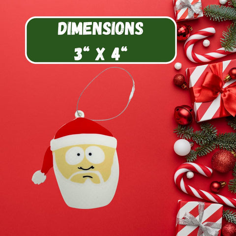 Funny Gag Gift Christmas Ornament | Perfect Dirty Santa Gift Holiday Ornament | Made in USA Chatelet Manufacturing 
