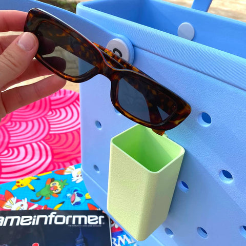 Bogg Bag Organizer Accessory – Sunglasses Holder – Handmade in USA Chatelet Manufacturing 