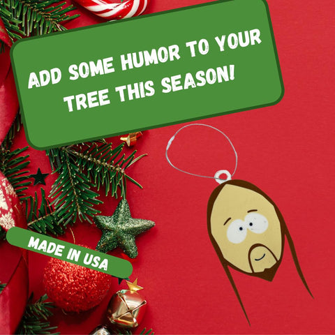 Funny Gag Gift Christmas Ornament | Perfect Dirty Santa Gift Holiday Ornament | Made in USA Chatelet Manufacturing 