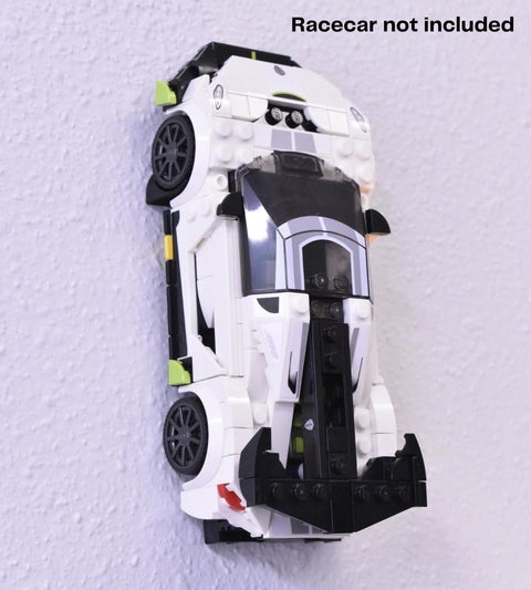 Low Profile Collectible Car Display Wall Mount – Compatible With Lego Speed Champions | Made in USA Chatelet Manufacturing 