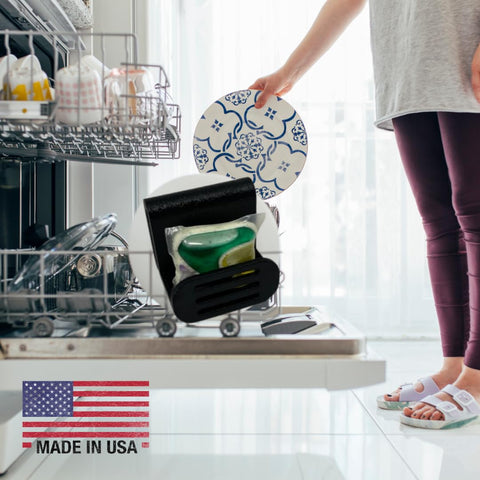 Dishwasher Pod Holder – Secure Detergent Pod Compartment | Made in USA Chatelet Manufacturing 