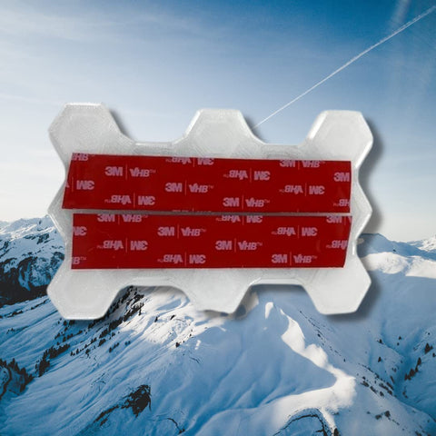 Hexagon Snowboard Stomp Pad – Enhanced Traction Grip – Durable Design | Made in USA Chatelet Manufacturing 