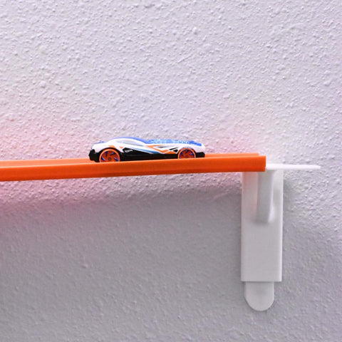 Wall-Mounted Toy Racetrack Connectors – Kids Hot Wheels Track Accessories | Made in USA Chatelet Manufacturing 