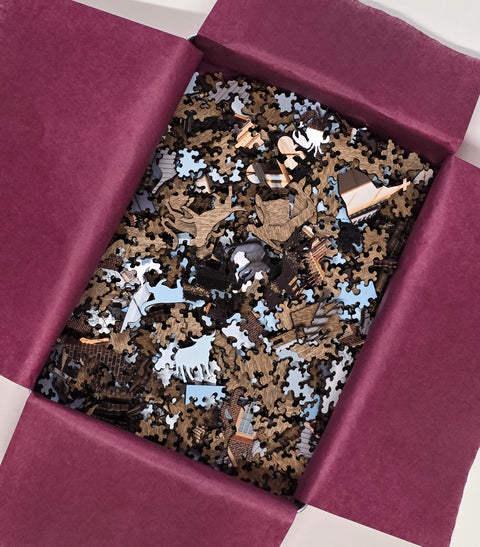 Colonial Backyards, Wooden Puzzle, 770pcs Perplexing Puzzles  Jigsaw Puzzles