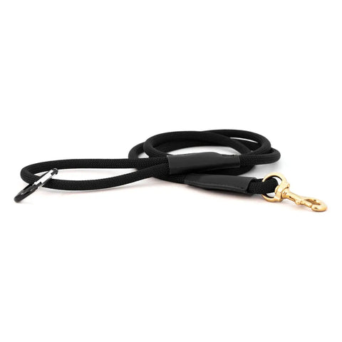 6ft Durable Climbing Rope Dog Leash – Solid Brass Clasp – Auburn Leathercrafters | Made in USA Auburn Leathercrafters  item