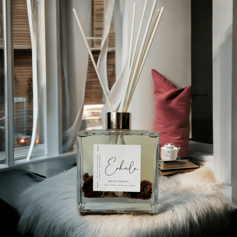 7 Oz Handcrafted Reed Diffuser – Phthalate-Free Scented Oil Home Fragrance | Made in USA Wick and Glow Candle Company™  Air Fresheners