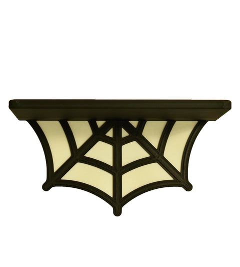 Halloween Spider Web Floating Shelf – 9 Inch Wide 5 Inch Deep | Made in USA Chatelet Manufacturing 