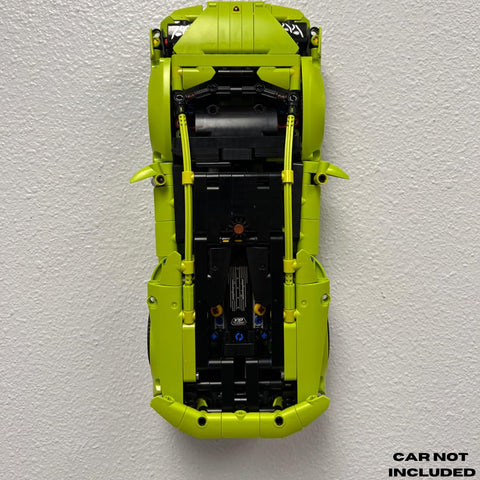 Lego Technic Vertical Chassis Car Display Mount – Wall Rack Holder | Made in USA Chatelet Manufacturing 