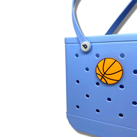 Baseball Sport Charm for Bogg Bags – Durable Tote Bag Accessory | Made in USA Chatelet Manufacturing 