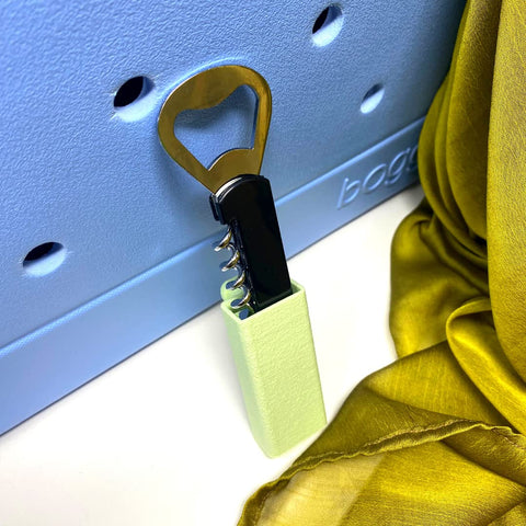 Wine Bottle Opener Charm Accessory – Bogg Bag Compatible | Made in USA Chatelet Manufacturing 