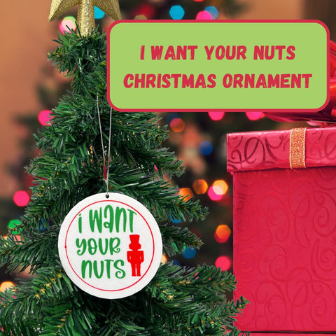 Funny Gag Gift Christmas Ornament | Perfect Dirty Santa Gift Holiday Ornament | Made in USA Chatelet Manufacturing 