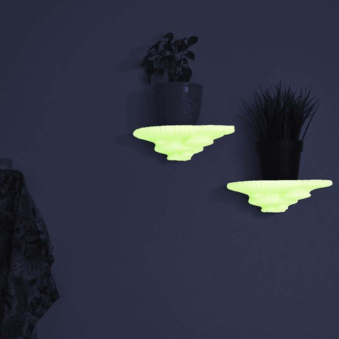 Chatelet Mushroom Floating Shelves – 2.75 x 7.25 Inch Wall Decor | Made in USA Chatelet Manufacturing 
