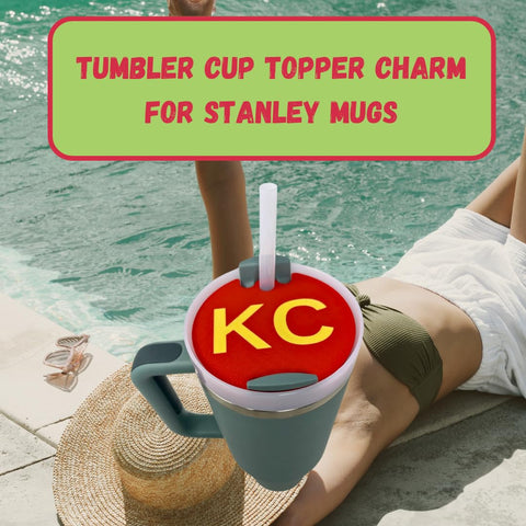 State Flag Tumbler Lid Charm – Removable Stanley Cup Accessory | Made in USA Chatelet Manufacturing 