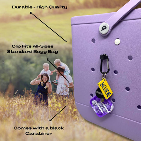 Bogg Bag Carabiner Key Holder Clip – Secure Bag Accessory | Made in USA Chatelet Manufacturing 