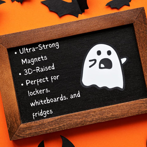 Halloween Decorative Fridge Magnets | Perfect Spooky Halloween Party Decorations | Made in USA Chatelet Manufacturing 
