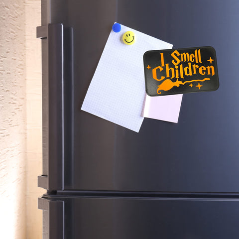 I Smell Children Halloween Fridge Magnet – Hocus Pocus Inspired Decor | Made in USA Chatelet Manufacturing 