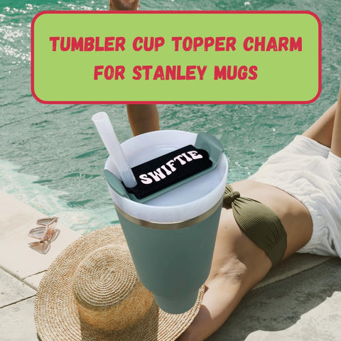 Baglets Slim Topper Charms for Stanley Cups 30 & 40 Oz – Custom Tumbler Accessories | Made in USA Chatelet Manufacturing 