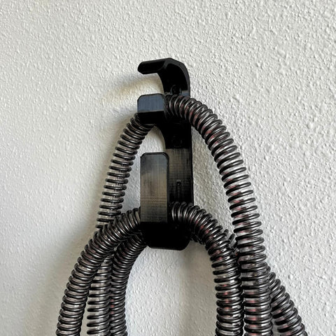 Anti-Slip CPAP Hose Organizer – Wall Mount Hook with Screw or Adhesive | Made in USA Chatelet Manufacturing 